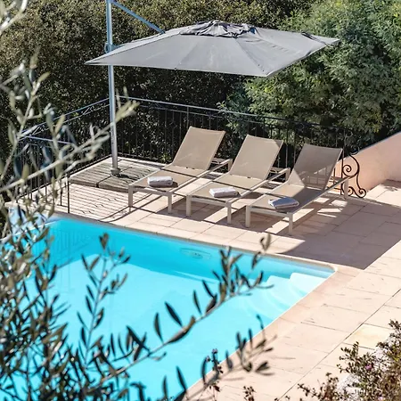 فيلة Luxury For 8, Private Pool, Airco, Sea And Mountain Views Fréjus